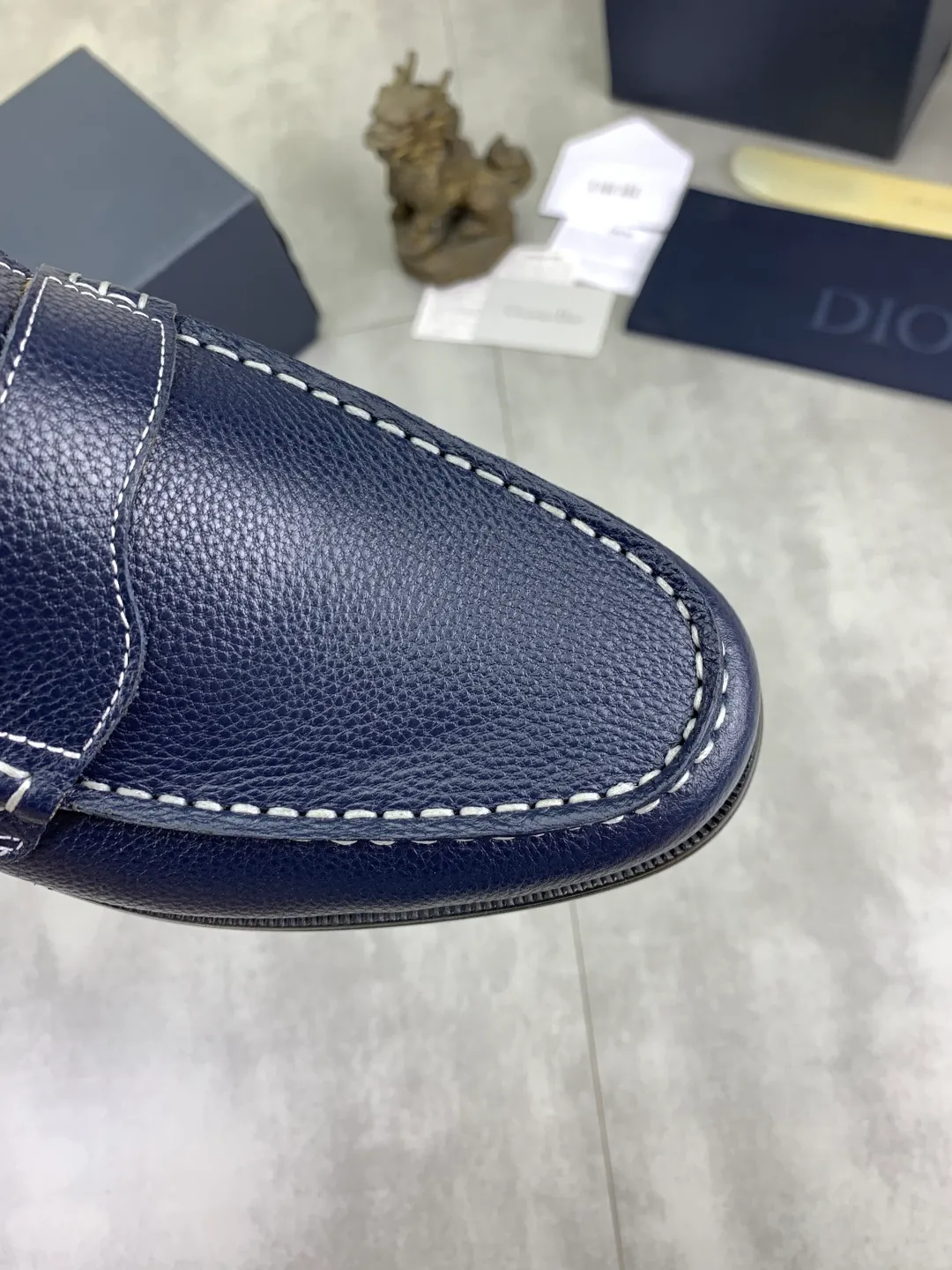 Men's men's shoes 💰P560 new style 💰high version 💎💎💎Dior original version! Top Italian purchasing agent! Men's business casual leather shoes, original imported pebbled calfskin upper, ultimate texture, gentlemanly style, imported water-dyed cowhide inside, top-quality original Italian rubber outsole, first-class workmanship, top quality! Size: 39-44 (45 customized) 3️⃣ colors available
